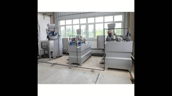 Automatic Chemical Preparation Dosing System for Waste Water Treatment