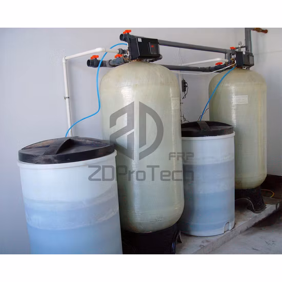 Pure Water Making Machine Water Softener FRP Pressure Vessel 3065