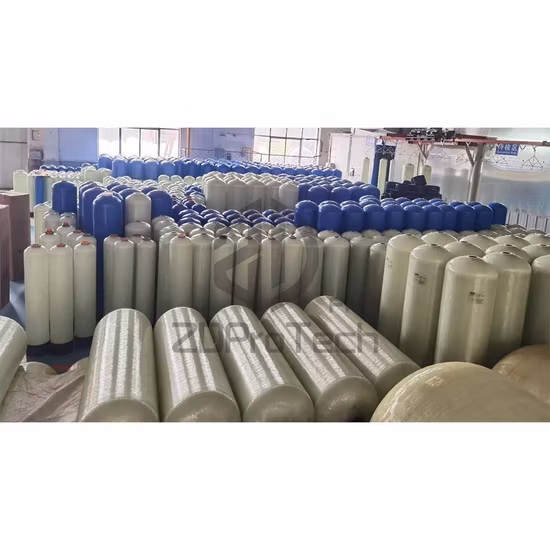 Pure Water Making Machine Water Softener FRP Pressure Vessel 3065