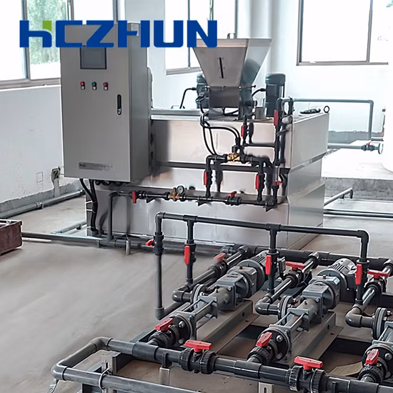Hczhun Tratamiento de aguas residuales Desinfección del agua Precipitación química Sistema de dosificación PAM
