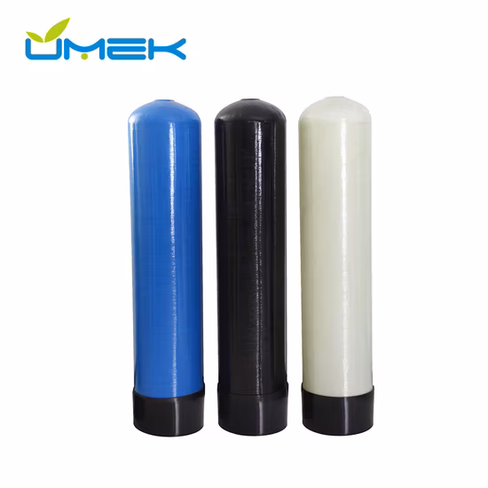 Filtro de arena/filtro de carbón y suavizante Recipiente a presión de FRP Almacenamiento de agua/tanque de pretratamiento Fibra de vidrio