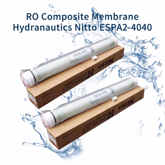 Membrana RO de ósmosis inversa Xle 4040 de ahorro de energía de presión ultrabaja para sistema industrial