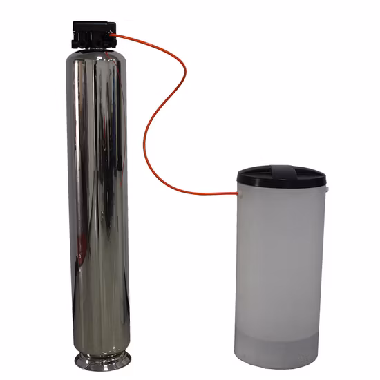 Suavizador de agua automático de 2 toneladas para uso doméstico con resina de intercambio iónico con precio competitivo