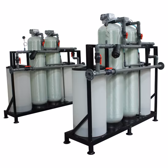 Ablandador de agua automático para agua dura