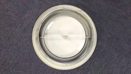 Compuerta de ventilación de aire Válvula de disco de metal Difusor de aire